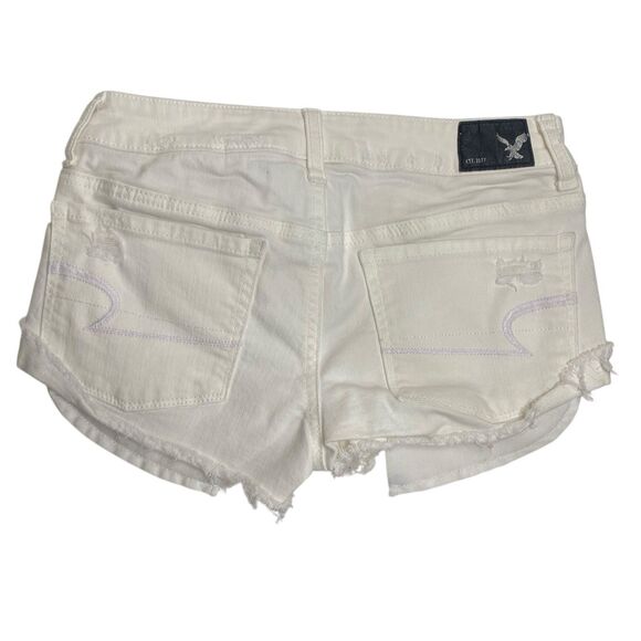American Eagle Denim Jean Shorts Womens 00/2 (27” Waist) Shortie Midi - Lot of 3 - Picture 6 of 11